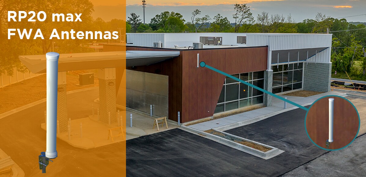 RP20 max 固定无线接入天线 - 应用实例